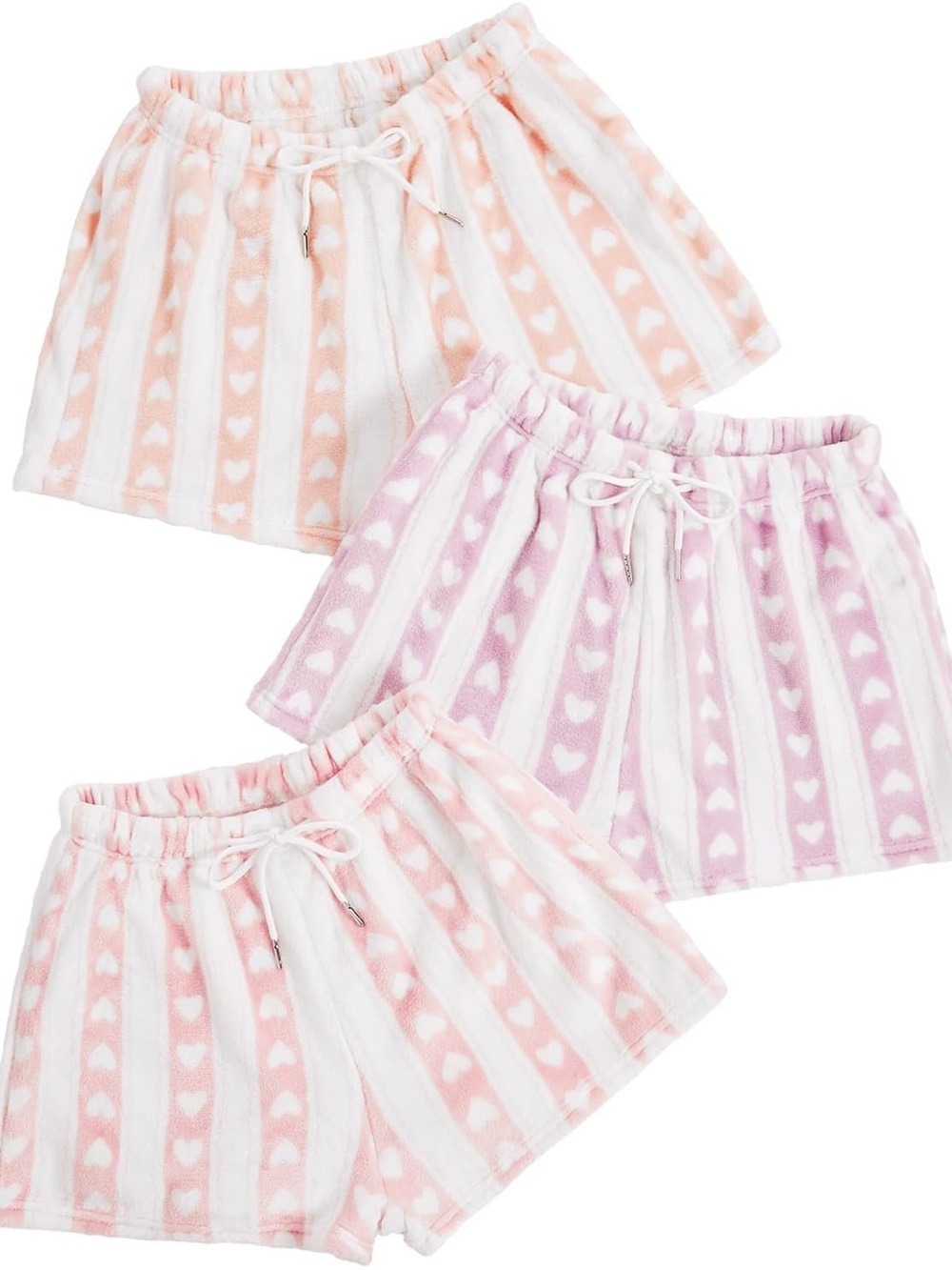 Plush Pink Lounge Pants - Soft Ribbed Texture